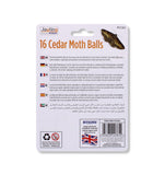 16PK ASSORTED CEDAR MOTH BALLS