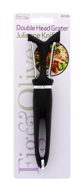 DOUBLE HEAD GRATER WHITE & BLACK