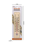 WOODEN WALL THERMOMETER