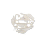 40PK CURTAIN TRACK GLIDE HOOKS