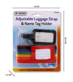 RYSONS LUGGAGE STRAP &  NAME TAG