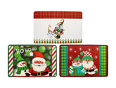 2PK CHRISTMAS MAT ASSORTED DESIGN