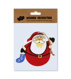 ASSORTED XMAS WOODEN HANG DECOR