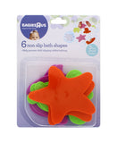 BRU 6PC MINI NON SLIP BATH MATS