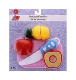 ASSORTED DESIGN SLICEABLE FOOD SET