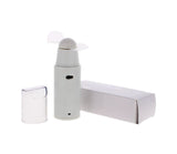MINI HAND FAN W/ BATT-WHITE