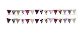 2PK MINI PENNANT FLAGS SAFARI
