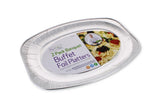 2PK LARGE BANQUET BUFFET FOIL PLATTERS