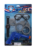 6PC POLICE ACTION PLAY SET KIDS TOY