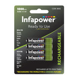 Infapower AAA 1000mAh (4) Ni-Mh