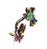 ASSORTED SMALL DOUBLE KNOT PET ROPE TOY