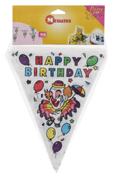10M HAPPY BIRTHDAY PENNANT