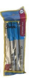 3PK PERMANENT MARKER STATIONERY SET LIGHT BLUE