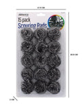 15PK SCOURING PADS