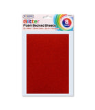 8PC GLITTER FOAM BACKED SHEETS 15*20CM