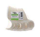 50PK CURLY SPOON PULP WHITE
