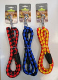 PET BUDDIES NYLON DOG LEAD WITH HOOK 120CM X 1.5CM