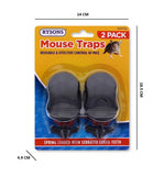 2PK MOUSE TRAPS
