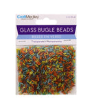 GLASS BUGLE BEADS TROPICAL