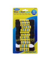 SHOE & BOOT LACES 12 PAIRS