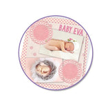 6 PC FELT DOILIES 3 COLOURS