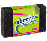 4PK BETTINA HEAVY DUTY SCOURING PADS GREEN