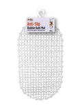 ANTI-SLIP BUBBLE BATH MAT CLEAR  37X 67CM