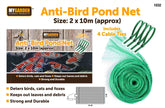 1PC ANTI BIRD POND NET 2*10M