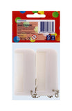 6PC WHITE COMBS