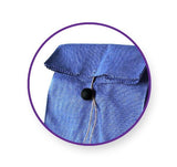 9 PC SMOOTH ACRYLIC BEADS BLACK