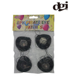 8 PK PIRATE EYE PATCHES