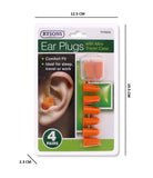 EAR PLUGS SET W/ MINI TRAVEL CASE