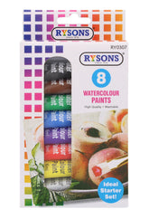 8PCS WATERCOLOUR PAINTS