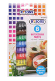 8PCS WATERCOLOUR PAINTS