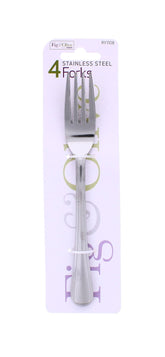 4PCS METAL FORKS 18CM