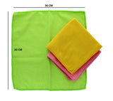 3 PACK MICROFIBRE CLEANING CLOTHS