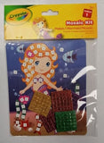 ASSORTED CRAYOLA MERMAID MOSAIC KIT
