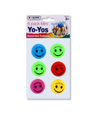 RYSONS 6PK ASSORTED MINI YO-YOS