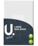 4PK U SEND LARGE MAILING BAG32 X 44 CM
