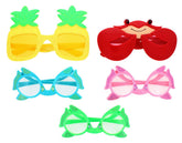 ASSORTED NOVELTY GLASSES