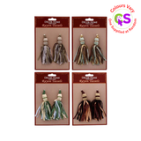 ASSORTED RAYON TASSELS