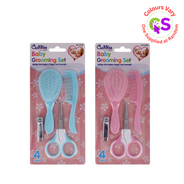 BABY GROOMING SET PINK / BLUE