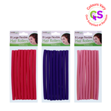 8PK TWISTEE HAIR ROLLER 17.5X1CM