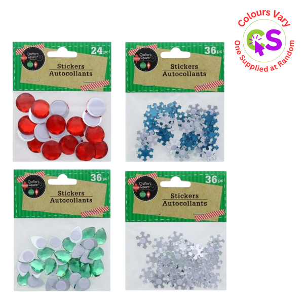 ASSORTED GEMSTONE STICKERS