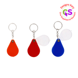 ASSORTED MAGNIFYING GLASS KEYRING