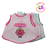 ASSORTED MR MEN BABY BIB - FRENCH