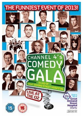 CHANNEL 4 COMEDY GALA DVD