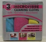 2PK MICROFIBRE CLEANING CLOTHS