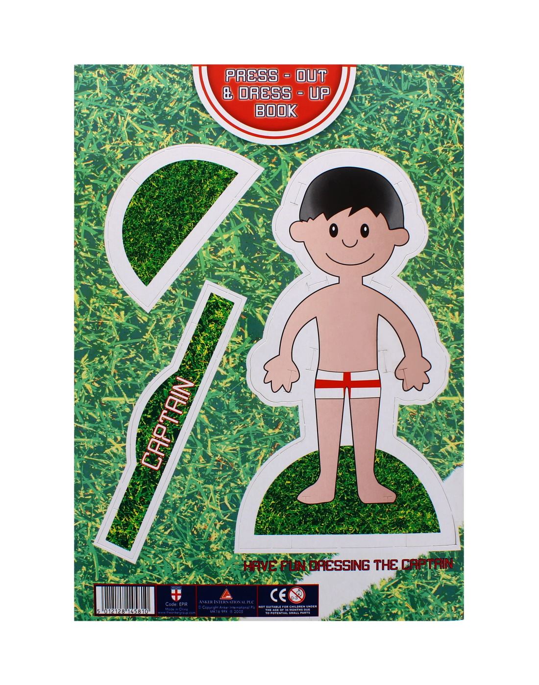 KIDS ACTIVITY PRESS OUT BOOK ENGLAND