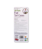 30PK FOIL TART CASES
